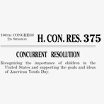 H.Con.Res 375 등 4건의 결의안